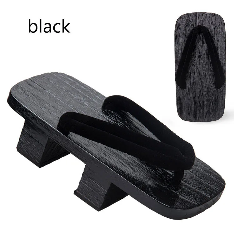 

Man Wooden Flip Flops Japanese Geta Clogs Ethnic Summer Women And Men Unique Flip Flops Slippers Japanese Geta Cosplay Slippers