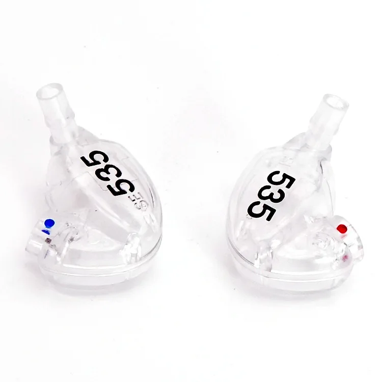 

Transparent Earphones Shell Case for Shure SE535 Earphones Shell Replacement BA Drivers Shell Housing