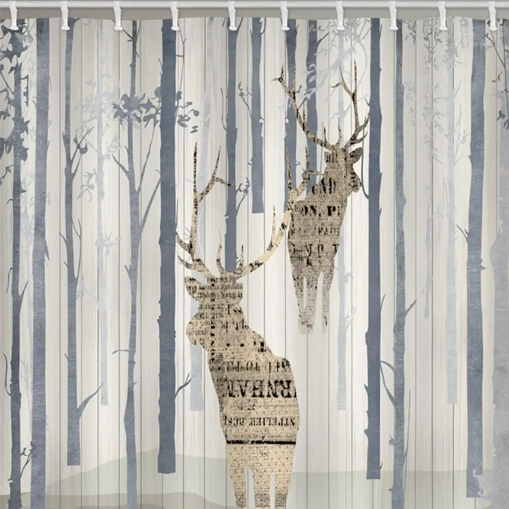 Хит продаж 5 узоров антиплесневые занавески для ванной комнаты душа водостойкая