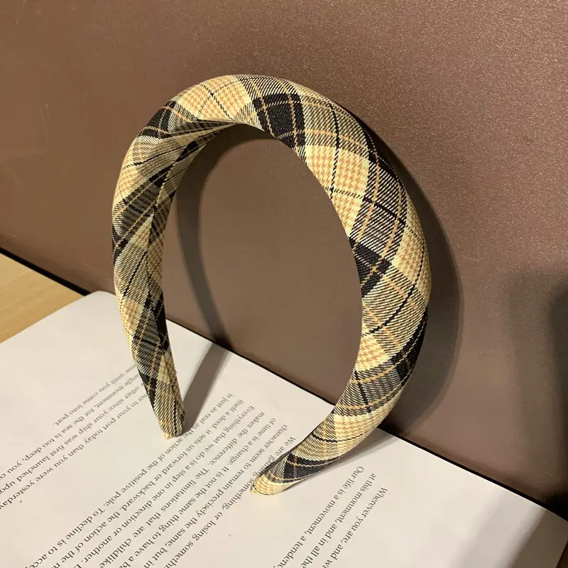 

New fashion Korean style ins style hair accessories sponge headband ladies wide brim headband head accessories