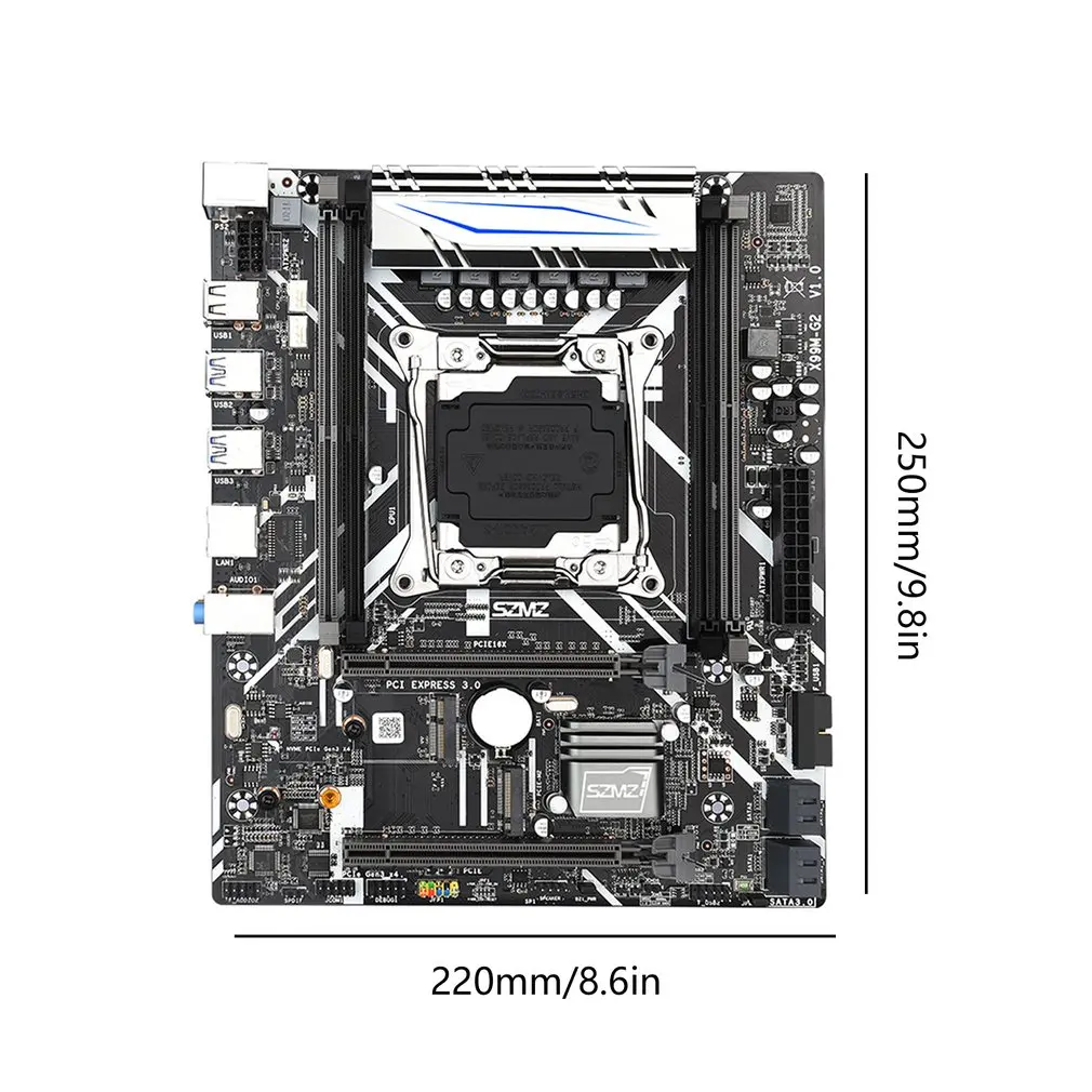 x99m g2 motherboard set lga2011 v3 v4 e5 with e5 2620 v3 processor support pcie 16x usb 3 0 sata and ddr4 memory free global shipping