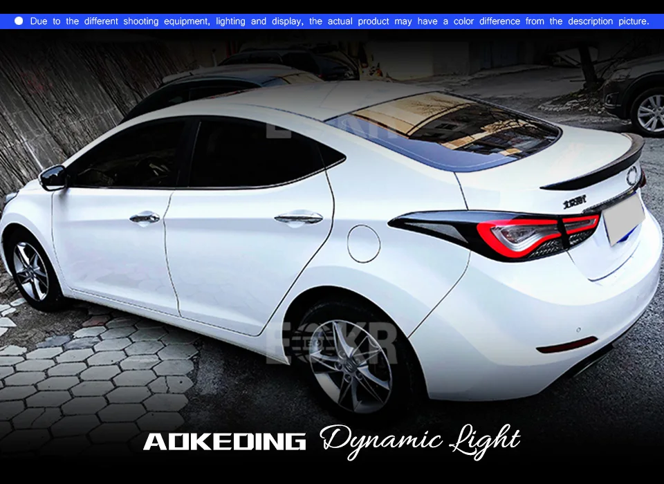 AKD автомобильный Стайлинг задний фонарь для hyundai Elantra задний светильник s Avante светодиодный задний светильник светодиодный сигнальный светодиодный DRL Стоп задний фонарь аксессуары