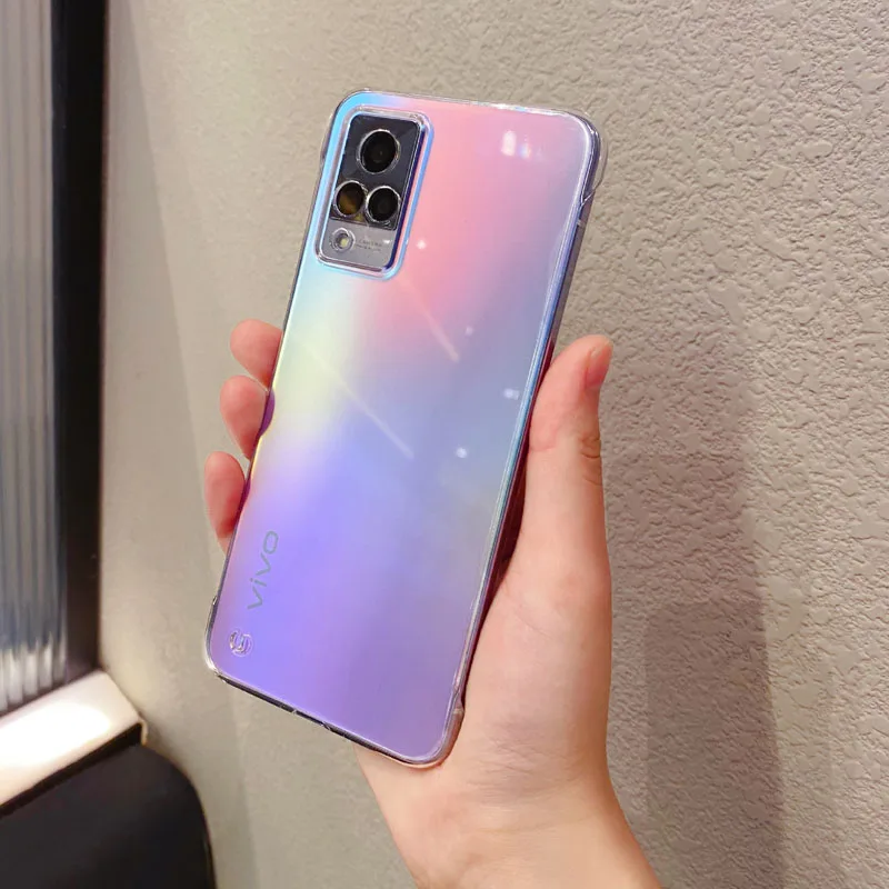 Тонкий светильник с неизолированным касанием для Vivo S9 X60 70 Pro прозрачный IQOO5 7 8 FindX2