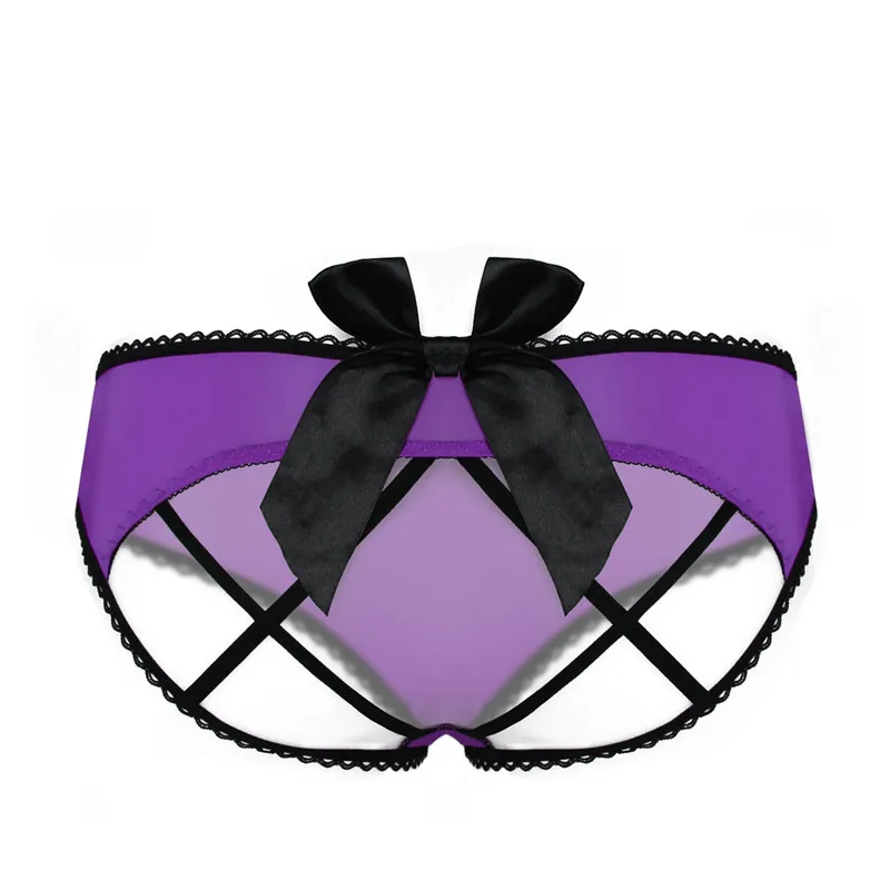 Women Sexy Lingerie Erotic Panties Open Back Porn Underwear Crotchless Sex Wear Bumless Couple Briefs with Cage 40 | Тематическая