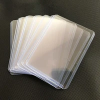 35pt top loader card sleeves outer protector board game card magic tarot three kingdoms poker sleeves holder case sports card