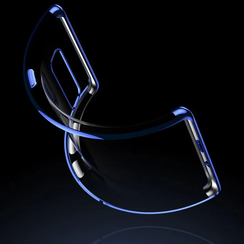 Роскошный блестящий чехол для samsung Galaxy Note 10 Pro ультратонкий гальванический мягкий