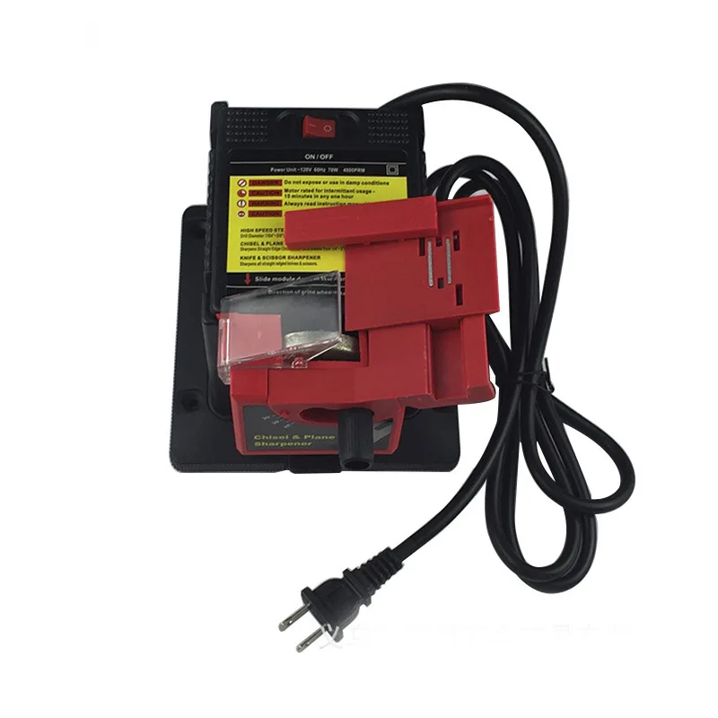 Multifunction Knife Sharpener Electric Drill Sharpening Machine Kitchen Knife Sharper Grinder Iron Copper Sharpene US EU Plug