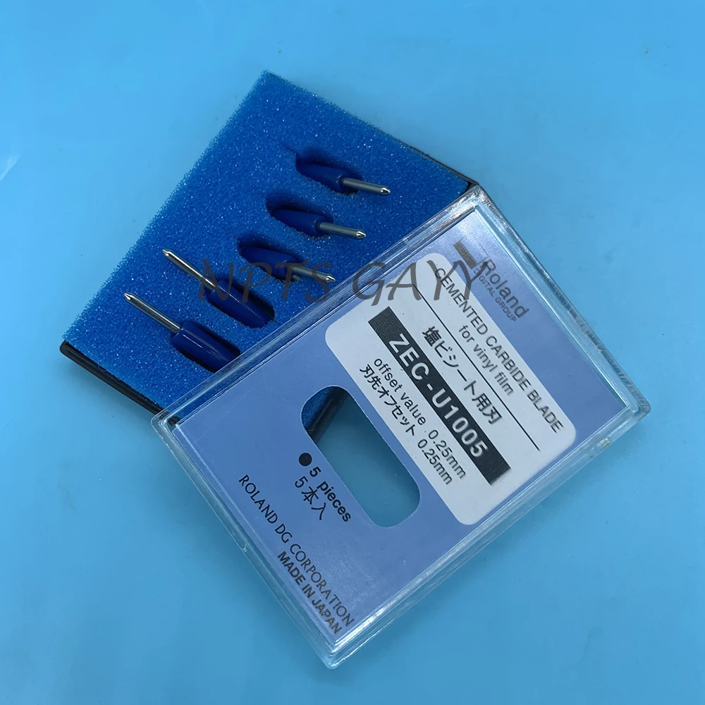 5 шт. импортные 45 градусов Roland режущий плоттер лезвия ножа ZEC-U1005 для не наносящих