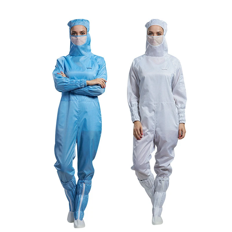 Комбинированная защитная одежда с капюшоном многократные антистатические