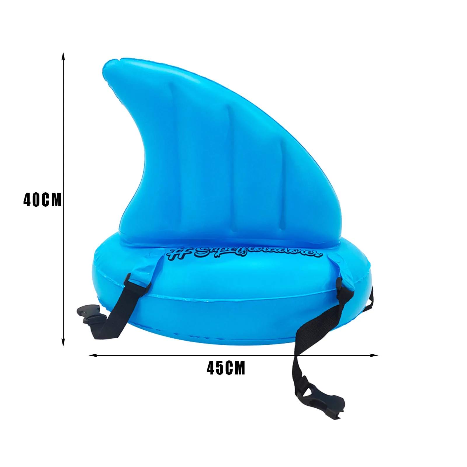

Kid's Toy Learning To Swim Artifact Shark Fins Copycat Inflatable Children Swimming Pool Life Buoy Floats Swimming Rings