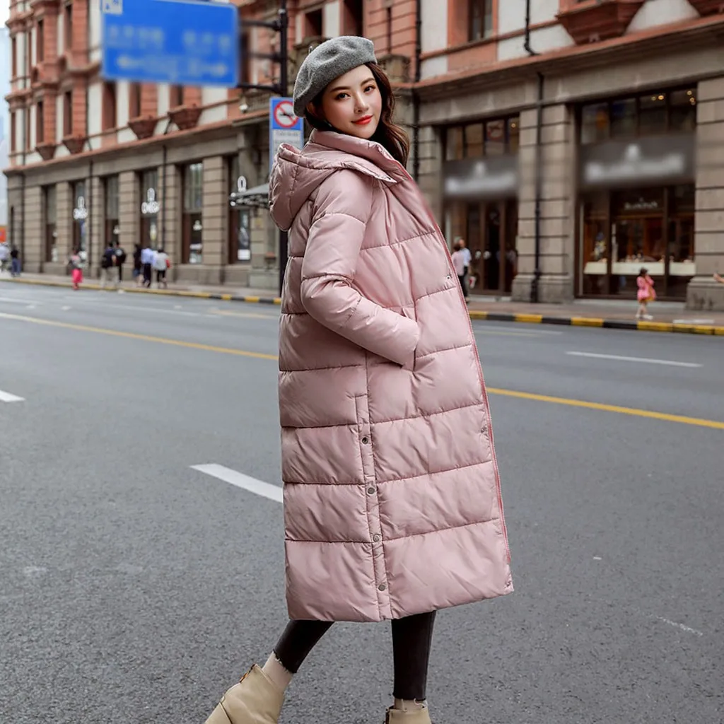 Chaqueta mujer manteau femme зимнее пальто для женщин зимнее теплое хлопковое зимнее пальто с длинными рукавами abrigos mujer invierno