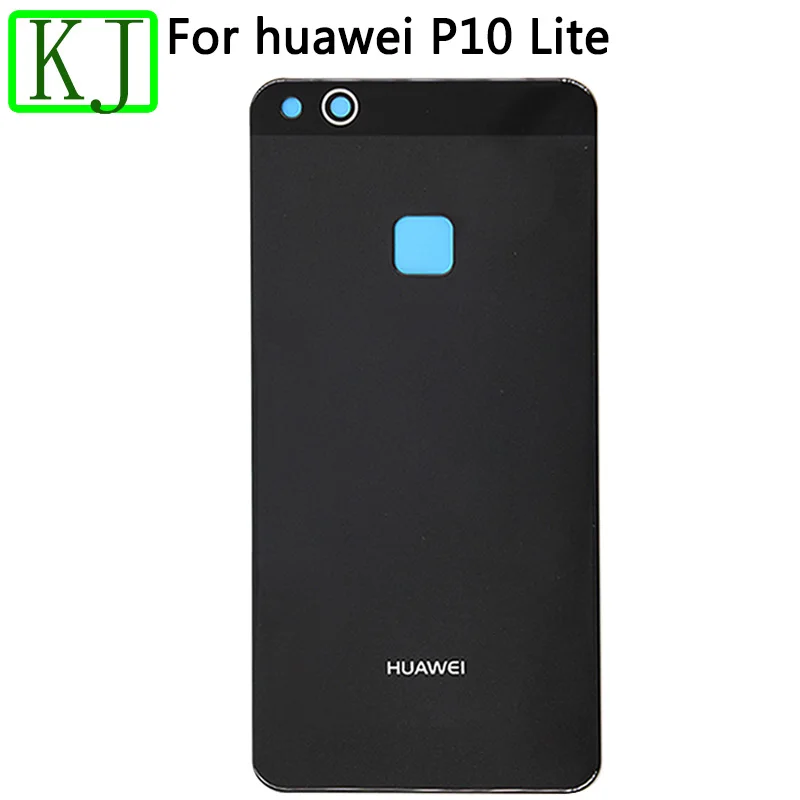 Для HUAWEI P10 Lite крышка батареи Задняя стеклянная дверная панель с клеем для P10 lite задняя крышка Корпус чехол