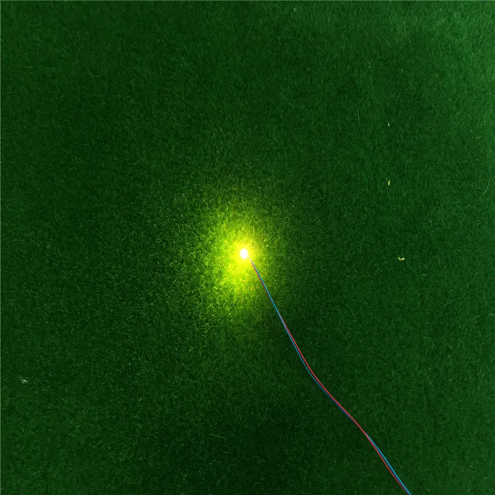 Светодиодные лампы 0603 SMD модель с теплым белым светом в масштабе HO N OO