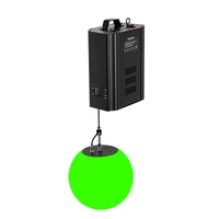 led kinetic lifting ball 30cm led lifting ball dmx winch motor kinetic light lift ball for stage dj disco