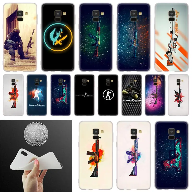 Cs go counter strike global offension cs чехол для телефона Galaxy A10 A20 A30 A40 A50 A60 A70 A6 A8 Plus A7 A9 2018 A3 A5 2017