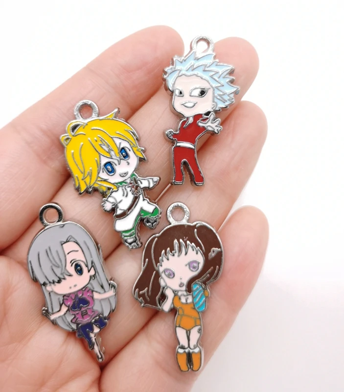 

New Hot Anime The Seven Deadly Sins Charm Pendants DIY Jewelry Making Free Shipping Y-26