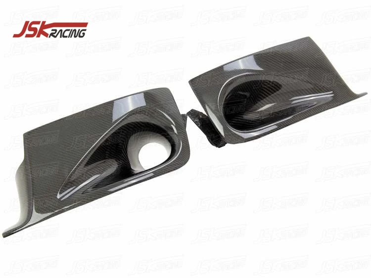 Воздуховод переднего бампера из углеродного волокна 2008 2011 A STYLE для SUBARU IMPREZA 10 WRX STI