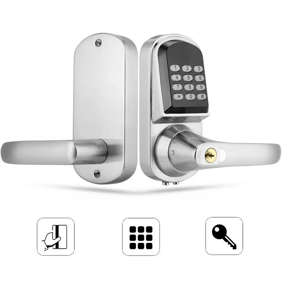 Замок с паролем S202MF цифровой механический замок для дверей смарт защита от кражи