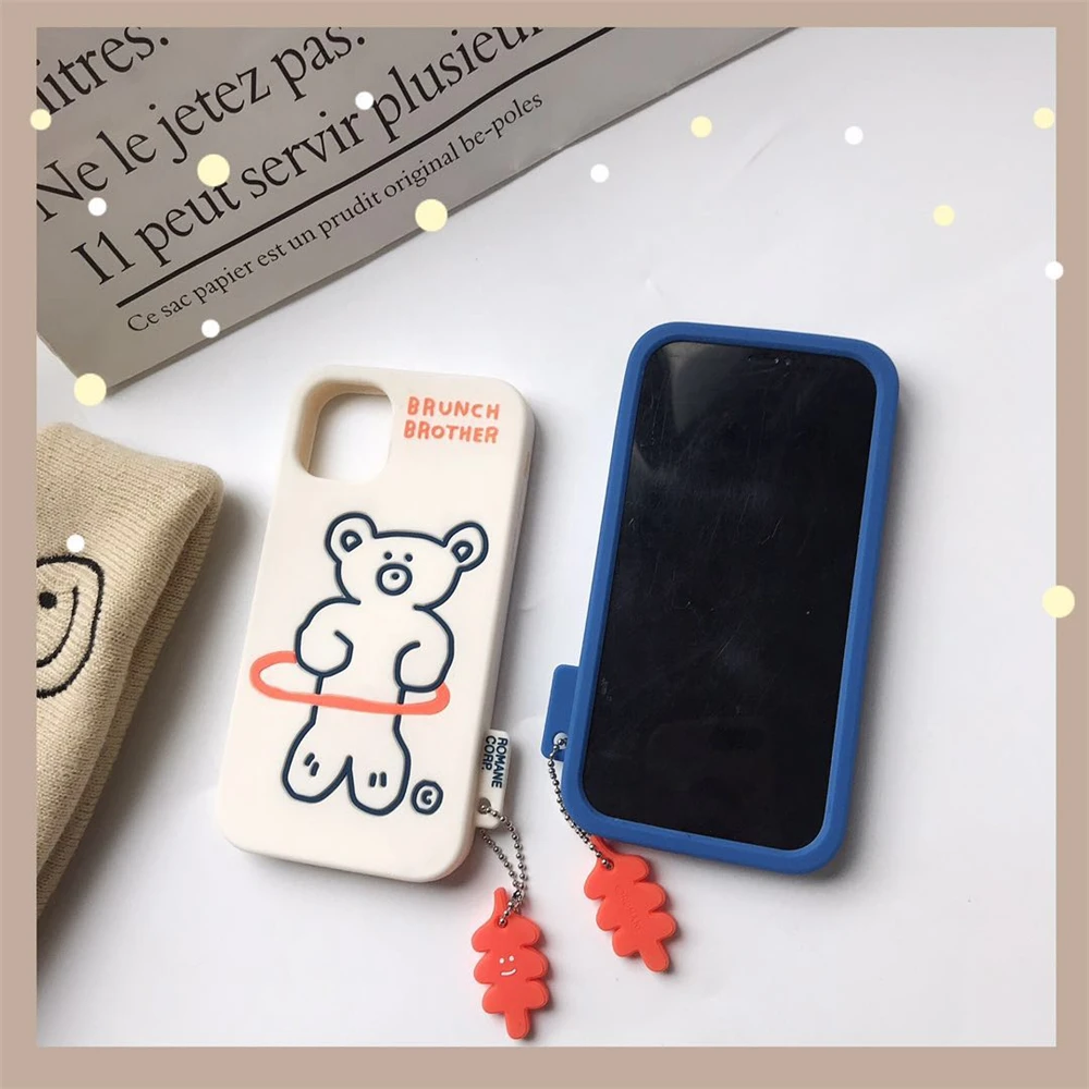 Аниме Cinnamoroll Собака из трех частей прозрачный ТПУ чехол для телефона iphone 11 Pro Max 6