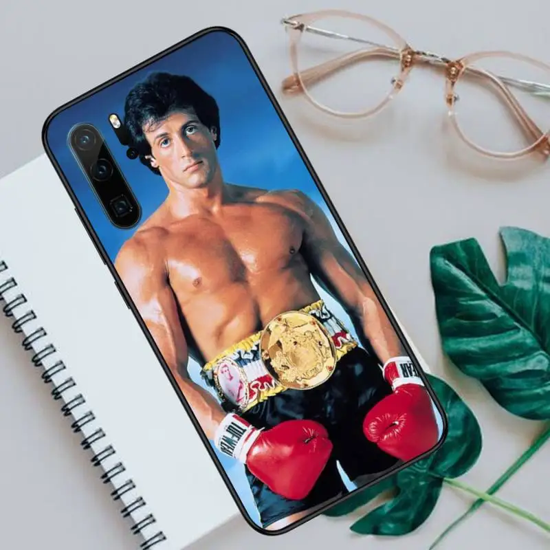 

Rocky Balboa Phone Cases For Huawei P40 P20 P30 lite Pro P Smart 2019 Mate 40 20 10 Lite Pro Nova 5t