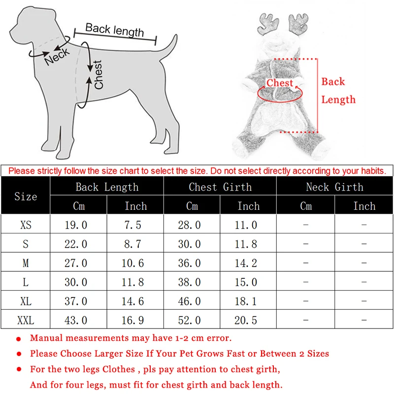 Осенне зимняя теплая флисовая одежда для маленьких собак Рождественский костюм