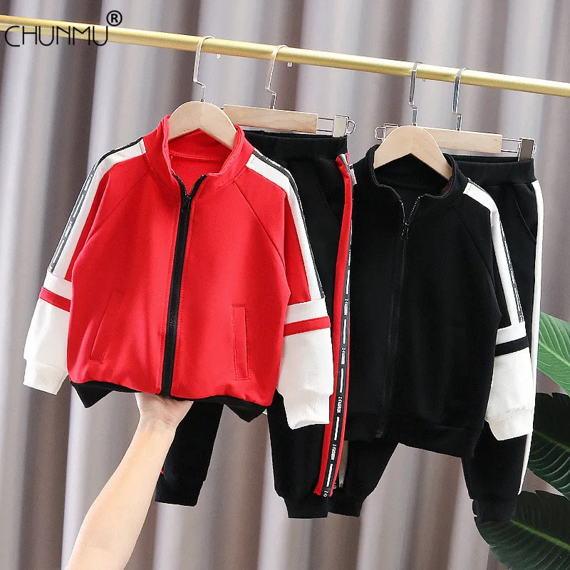 

Spring Autumn New Children Toddler Kids Baby Boy Long Sleeve Sweatshirt Pants 2pcs Sport Outfits Fashion Set Casual Kids Clothes