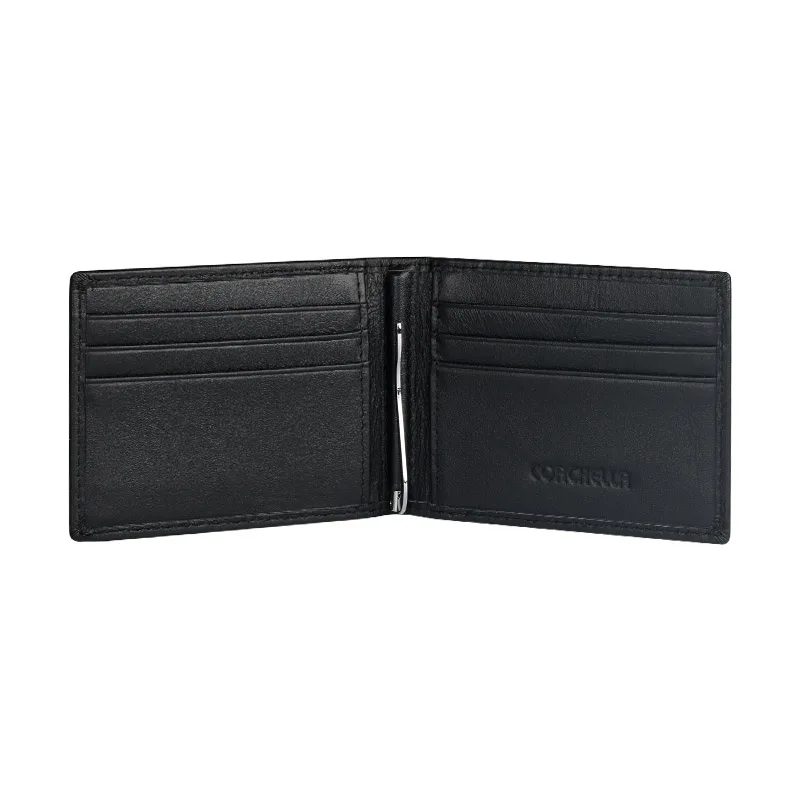 Мужской кошелек из натуральной кожи мужской модный ID держатель для кредитных