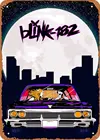 EICOCO полосы Blink 182 табличка постер металлический жестяной знак 8 дюймов x 12 дюймов винтажный Ретро Декор стен
