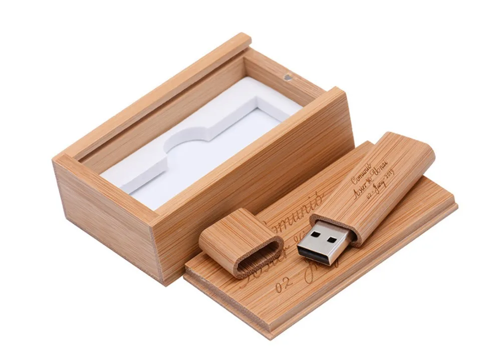 JASTER деревянный бамбуковый+ деревянный ящик USB флеш-накопитель ручка-накопитель 4 ГБ 8 ГБ 16 ГБ 32 ГБ 64 ГБ флеш-накопитель USB креативный персональный логотип