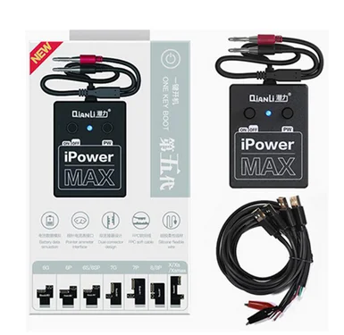 iPOWER MAX QianLi для iphone 6 6P 6s 6s P 7 7P 8 8p x xs xsmax I блок питания макс. контрольный кабель батарея источник питания I power MAX - Цвет: iPOWER MAX
