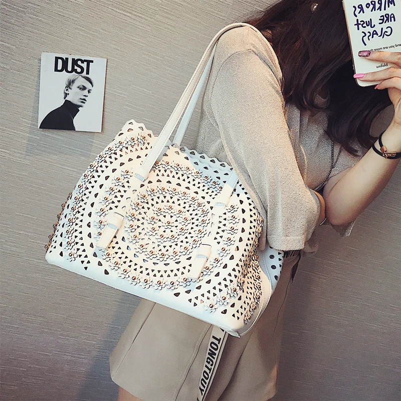 Channel Bag 2020 специальная посылка сотня рук Женская Цветочная пустотелая сумка