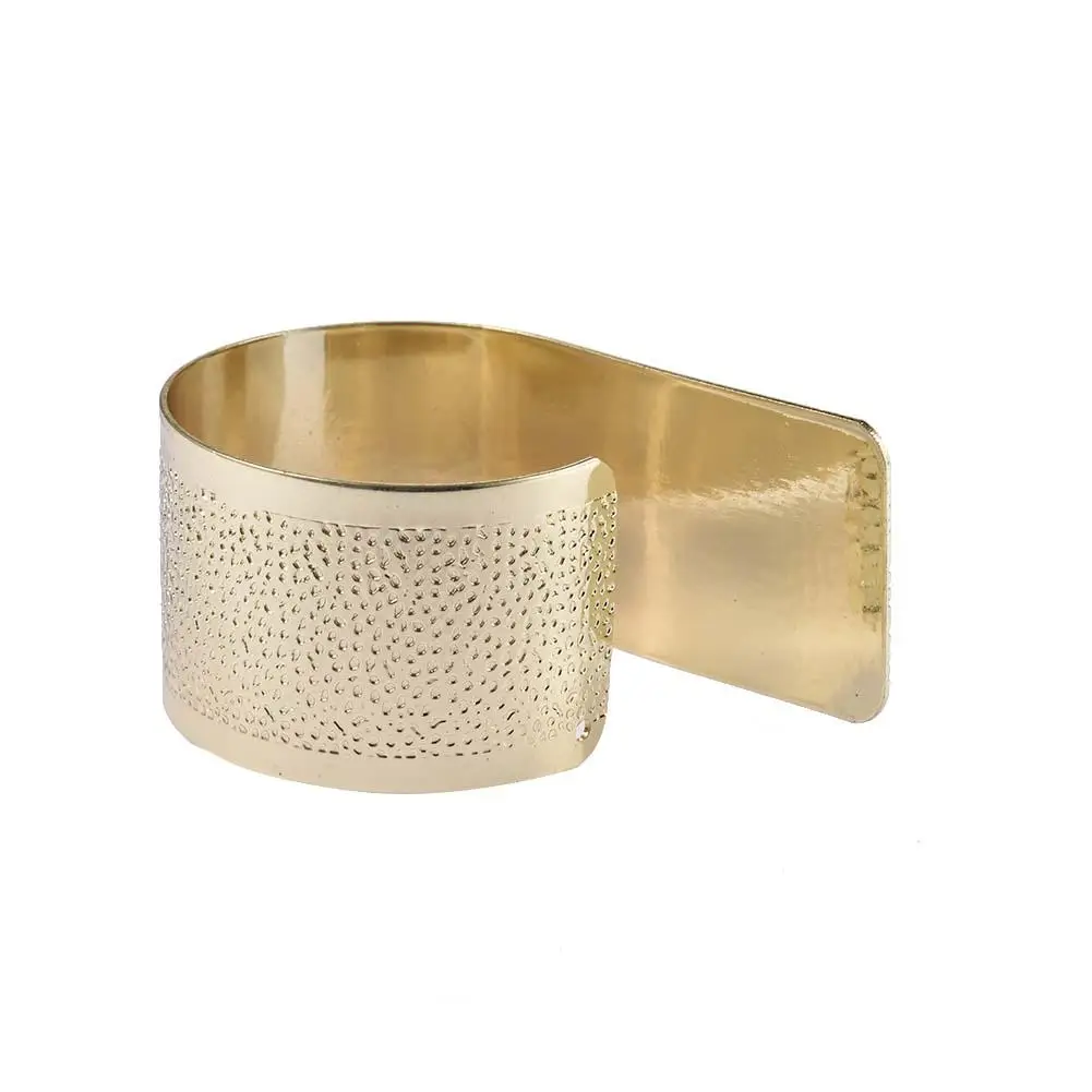 Metal Napkin Rings Hotel Banquet Dinner Table Decoration Supplies Party Tableware Serviette Holder Gold Buckle | Дом и сад