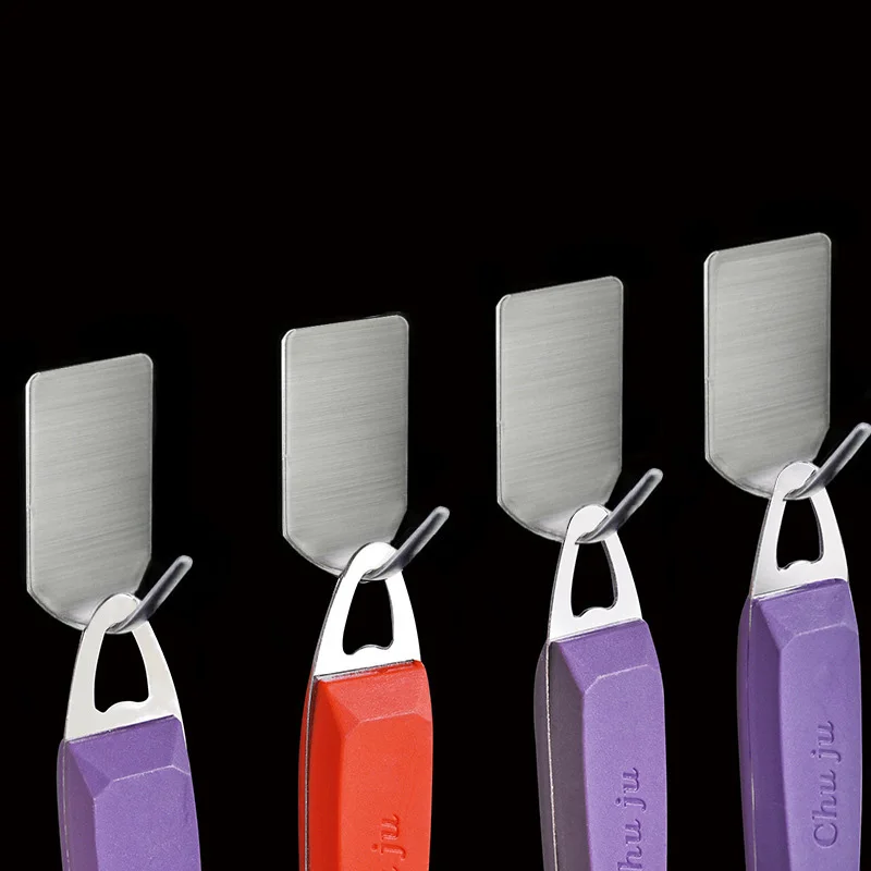 8 шт. Крючки из нержавеющей стали крепкие не маркировочные клейкие крючки одежда