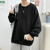 autumn mens 2021 tide brand fashion sports and leisure youth hong kong style long sleeved sweater men
