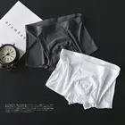 1 шт., мужское нижнее белье, шорты-боксеры, мужские Бесшовные трусы из вискозы, с u-образным выпуклым дизайном, очень мягкие сексуальные мужские трусы-боксеры