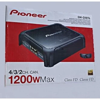 Автомобильный 4-х канальный усилитель PIONEER GM-DX874 черный |