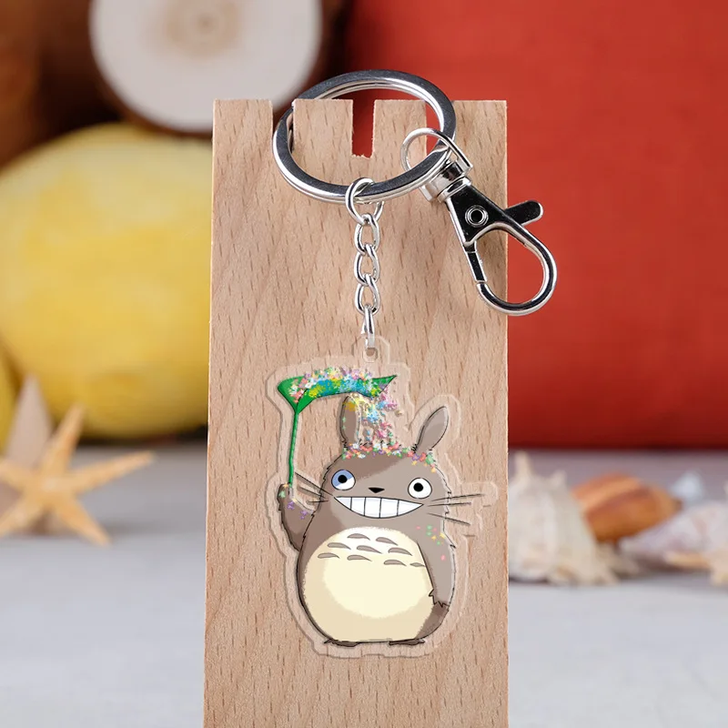 Kiki's Delivery Service Totoro steirted Away No Face Man акриловый фигурный брелок изысканный