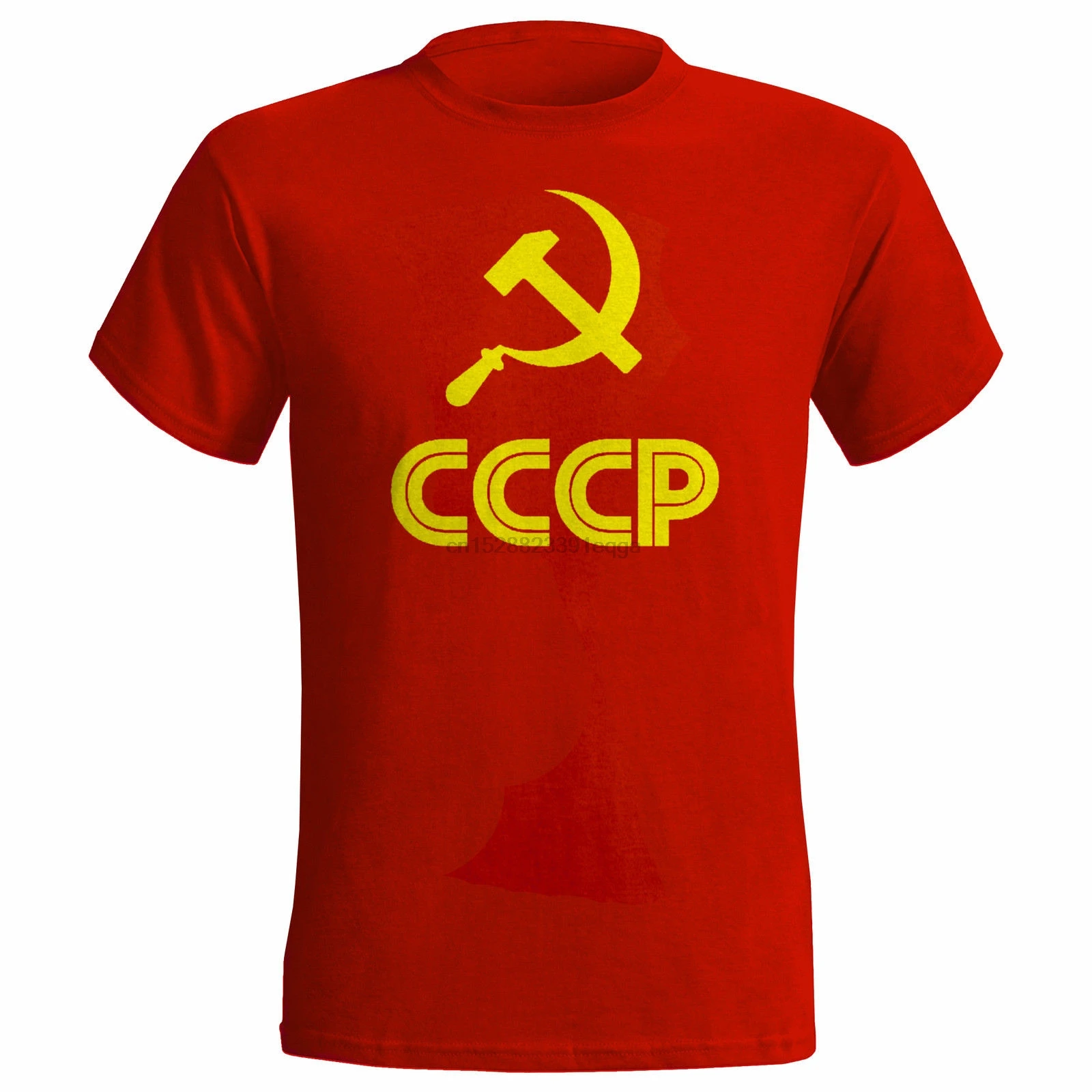 CCCP USSR Hammer Sickle Russia Mens T Shirt Communism Soviet Union Cotton T-Shirt Fashion Free Shipping |