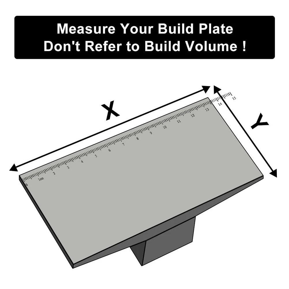 196x126mm spring sheet flexible magnetic base build system heatbed 3d printer parts plate magnetic sticker for elegoo saturn v2 free global shipping