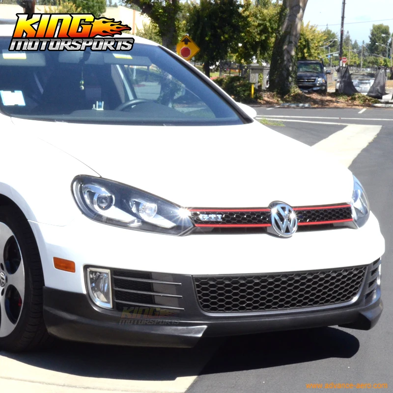 Спойлер для переднего бампера Volkswagen Golf 6 GTI RG Styel Vi Mk6 разветвитель из