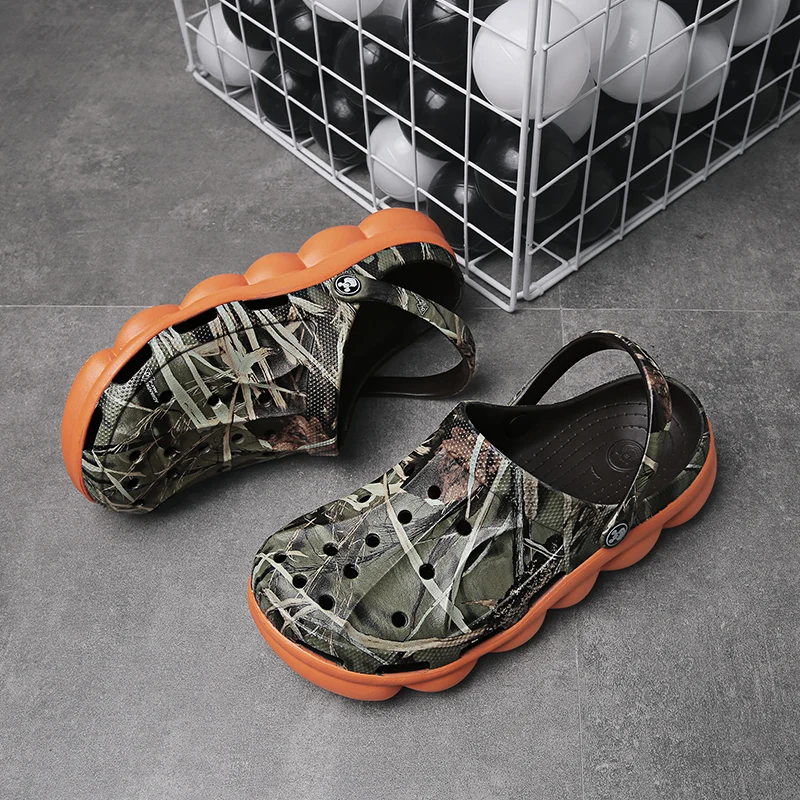 Оригинальные садовые Вьетнамки быстросохнущая водонепроницаемая обувь мужские спортивные летние пляжные