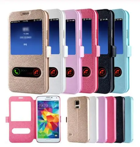 Роскошный умный кожаный чехол для samsung Galaxy S10 E Plus A6 A8S J4 J6 A7 A9 2018 M10 20 A30 A50 | Мобильные