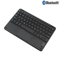 bluetooth wireless keyboard touch pad with mouse function mini ultra thin bt computer keybord touchpad pc keypad for iphone ipad
