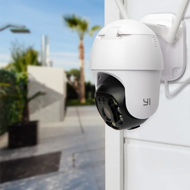 YI PTZ наружная камера Wifi 1080P цифровой зум AI человеческое автоматическое