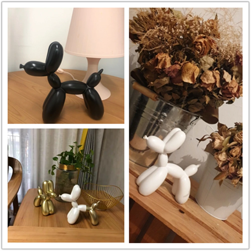 Большой шар в скандинавском стиле скульптура собаки виде животного статуя