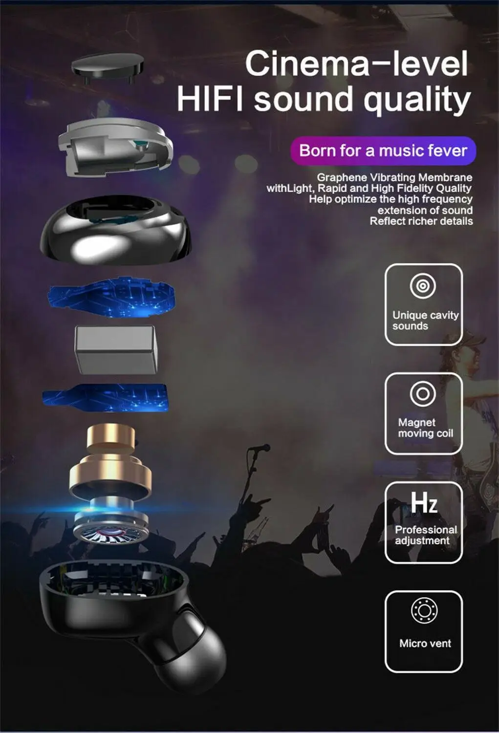 TWS-наушники S11 с зарядным футляром на 3500 мА · ч и поддержкой Bluetooth 5 0 | Электроника