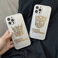 2021 cool autobot electroplating phone case cover for iphone 13 12 pro max 11 8 7 6 s xr plus x xs se 2020 mini soft case