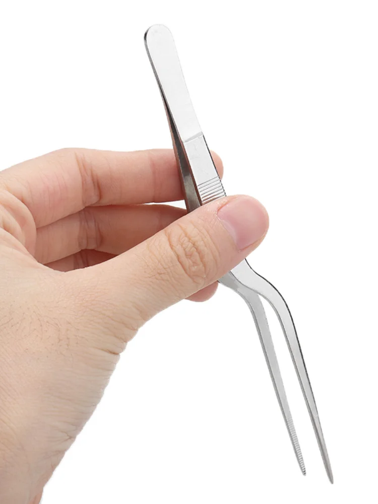

Kitchen tongs kitchen utensils BBQ Tweezer Food Clip kitchen Chief Tongs Stainless Steel Portable for Picnic Barbecue Cooking