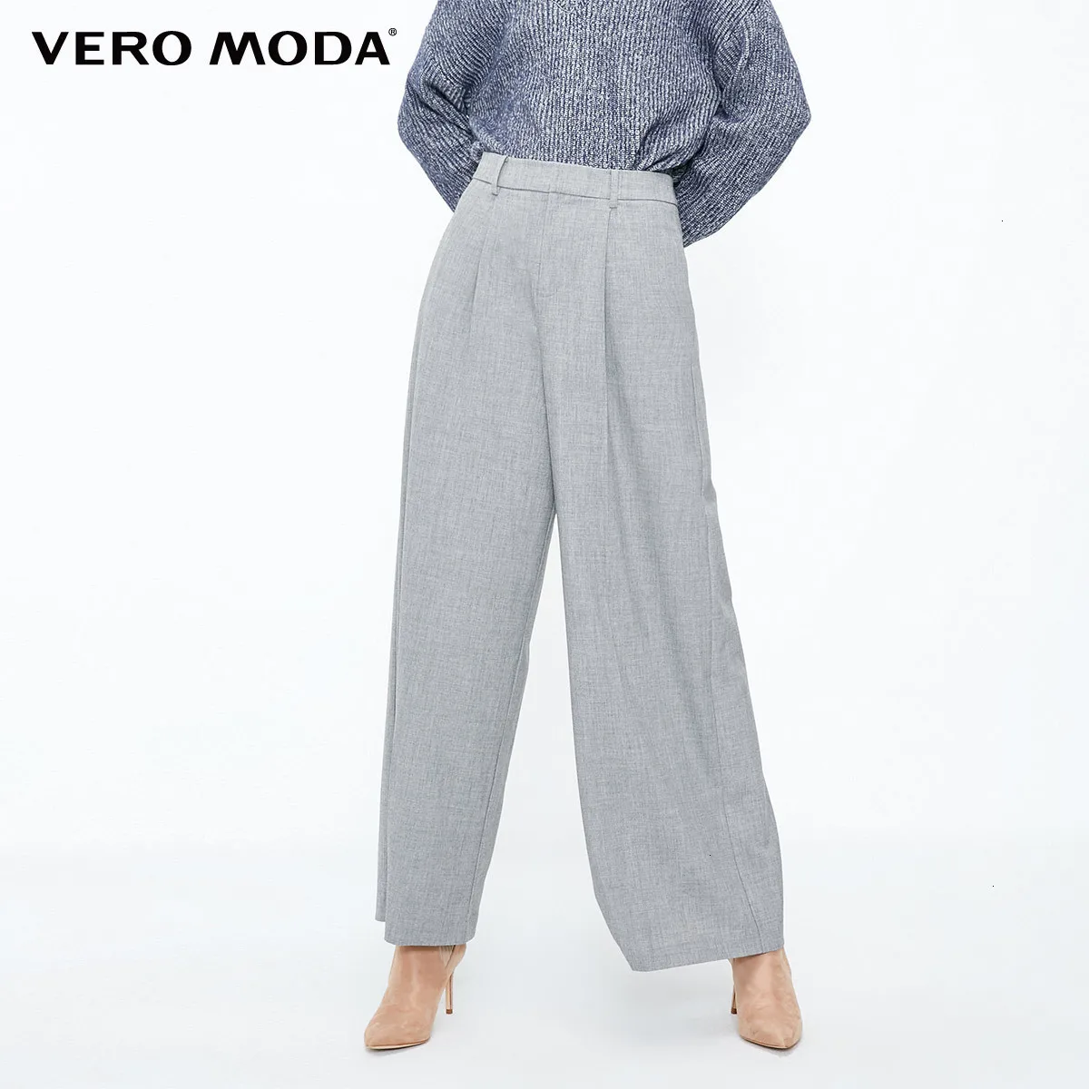 Vera Moda 2019 Новое поступление в женском стиле Losse Fit Mid Tail Breed been casual Broek| |