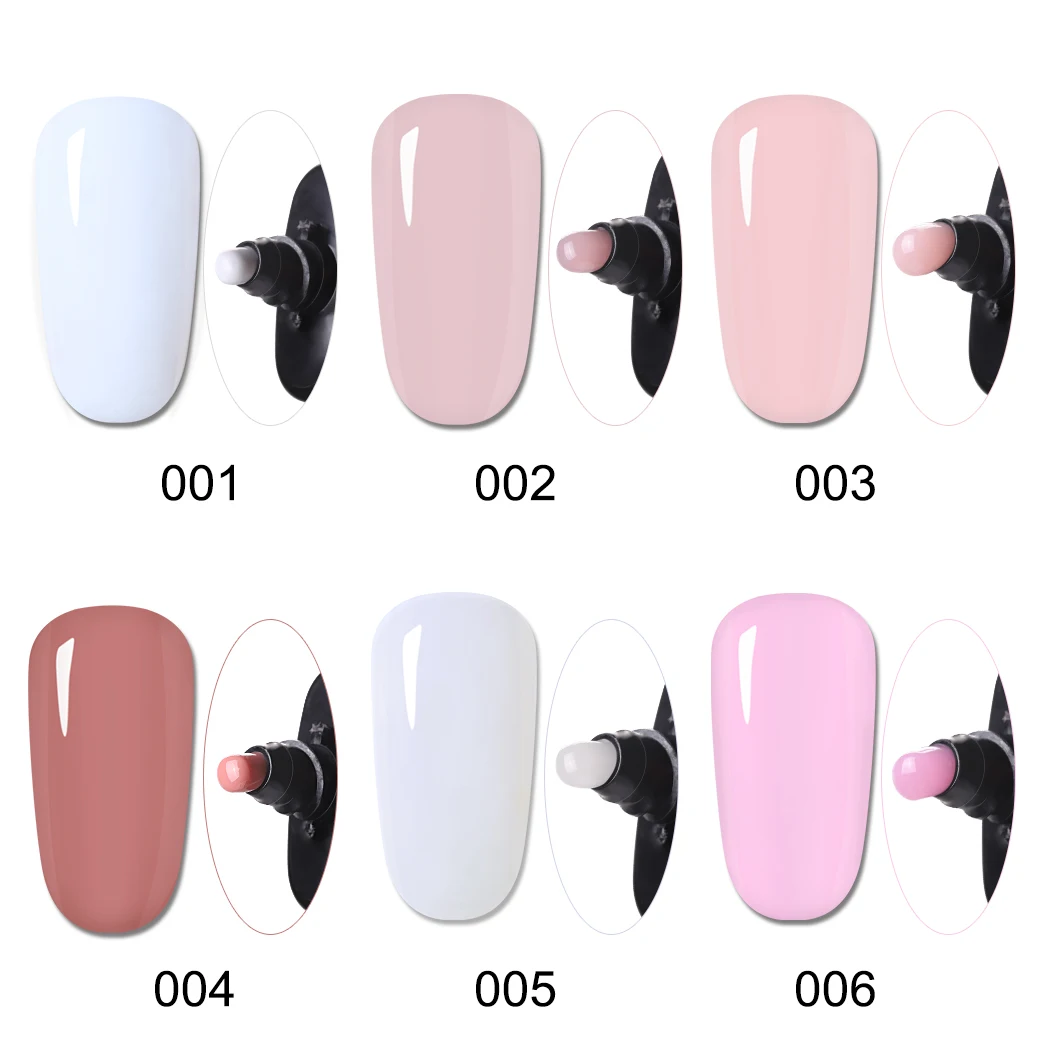 Beau гель 15 мл поли цветов для ногтей нюдовой коллекции замочить от УФ светодиодный